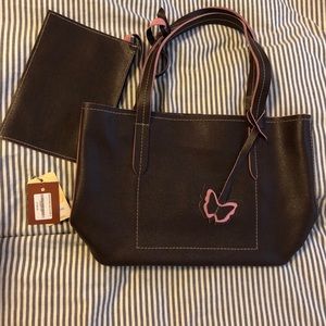Italian Leather Purse, NEW